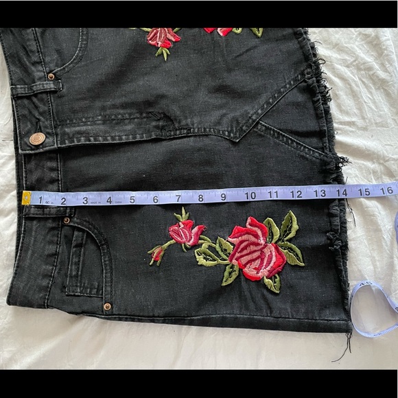 Jean skirt black - Picture 8 of 8